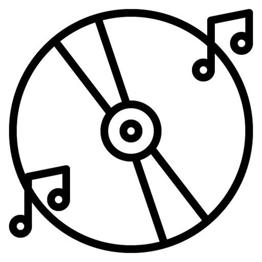 Compact Disc (CD) Icon