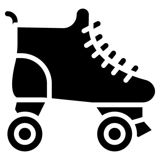 Roller Skates Glyph Icon