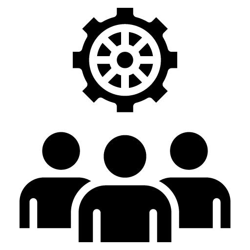 Development Team Glyph Icon