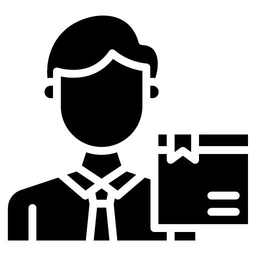 Product Owner Glyph Icon | Scrum Development