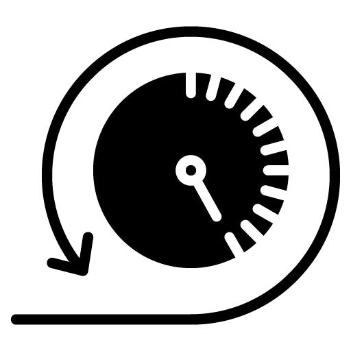 Sprint Cycle Glyph Icon