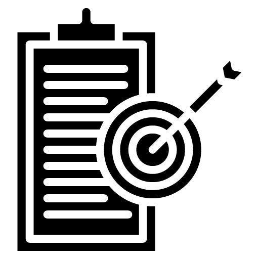 Sprint Goal Glyph Icon