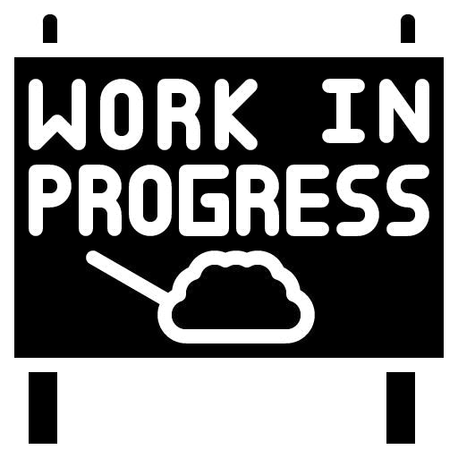 Work in Progress Glyph Icon