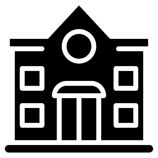 Hotel Glyph Icon | Honeymoon