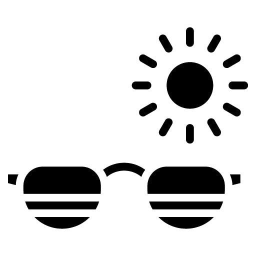 Sunglasses Glyph Icon | Honeymoon