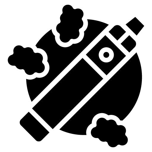 Vape Trick Glyph Icon