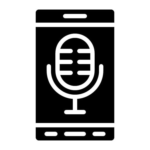 Podcast App Glyph Icon