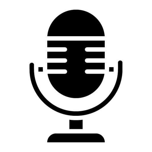 Podcast Artwork Glyph Icon