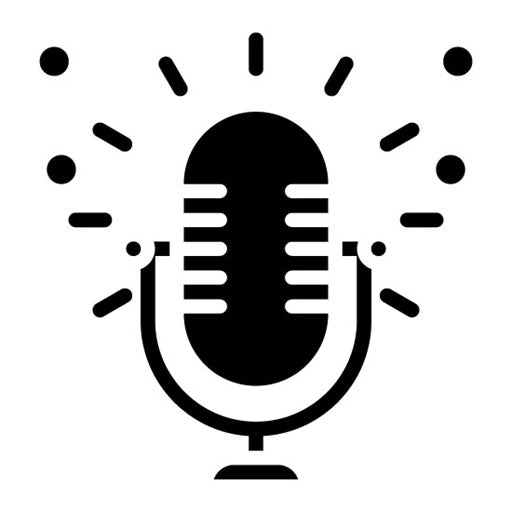 Podcast Distribution Glyph Icon