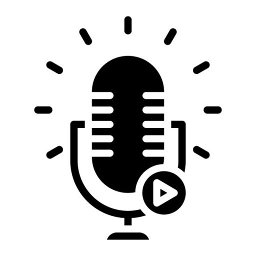 Podcast Network Glyph Icon