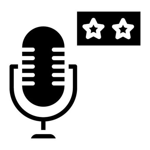Podcast Rating Glyph Icon