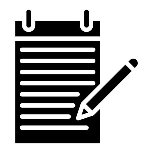 Show Notes Glyph Icon