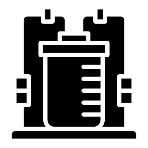 Bioreactor Glyph Icon