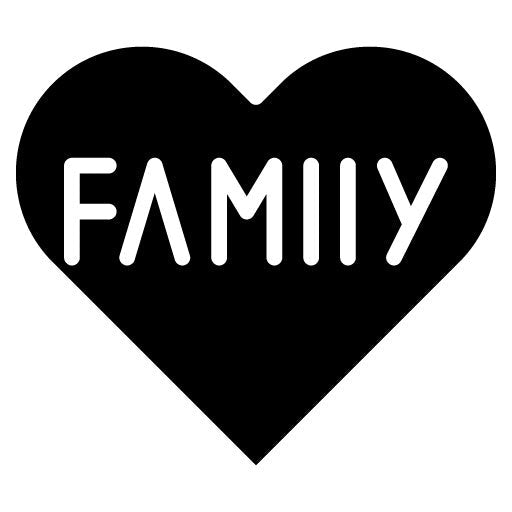 Family Love Glyph Icon