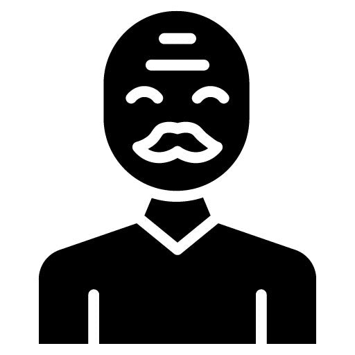 Grandfather Glyph Icon | Family