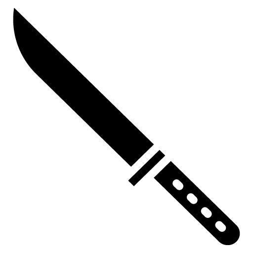 Knife Glyph Icon | Food Processing