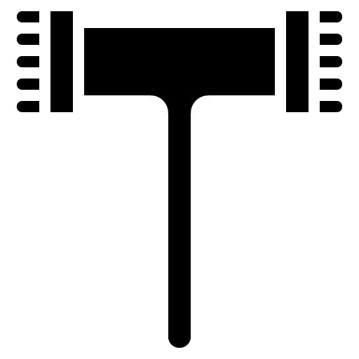 Meat Tenderizer Glyph Icon | Food Processing