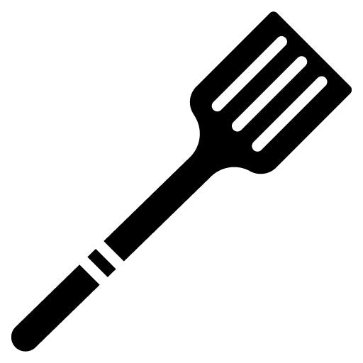 Spatula Glyph Icon