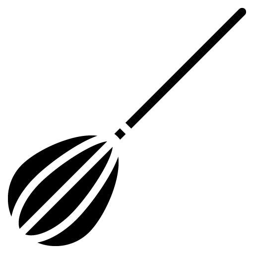 Whisk Glyph Icon | Food Processing