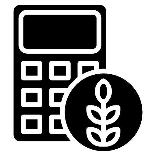 Carbohydrate Counting Glyph Icon