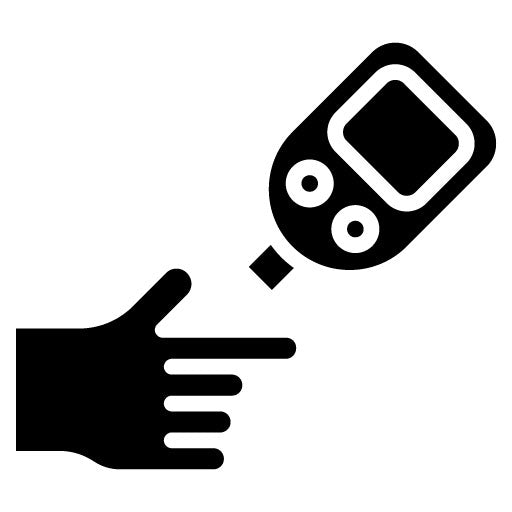 Diabetes Research Glyph Icon
