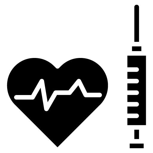 Diabetic Complications Glyph Icon