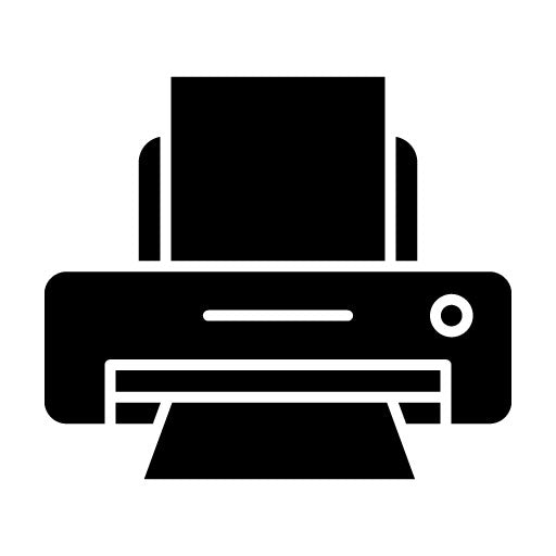 Printer Glyph Icon | Computer and Hardware