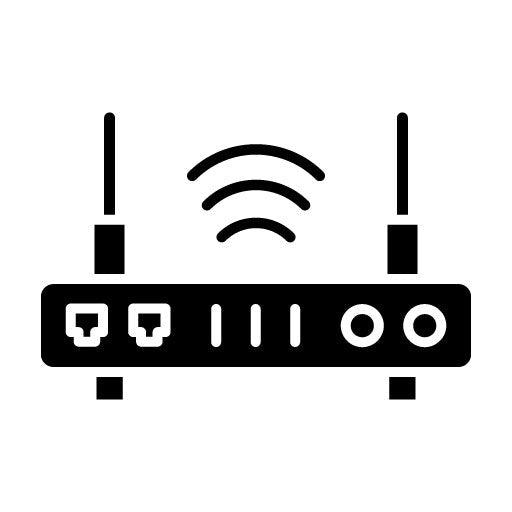 Wireless Router Glyph Icon