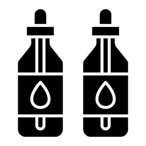 Essential Oil Glyph Icon