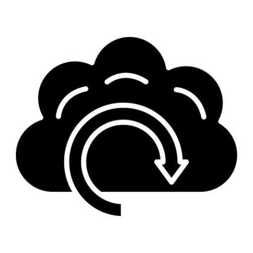 Backup Glyph Icon | Productivity