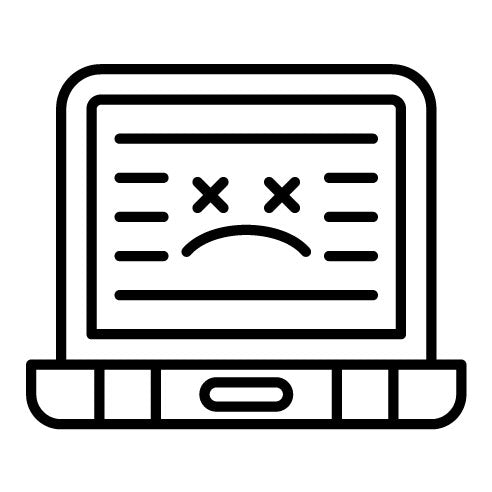 Blue Screen Icon | Cyber Security