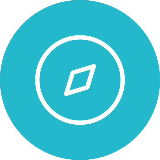 Discovery Line Circle Icon