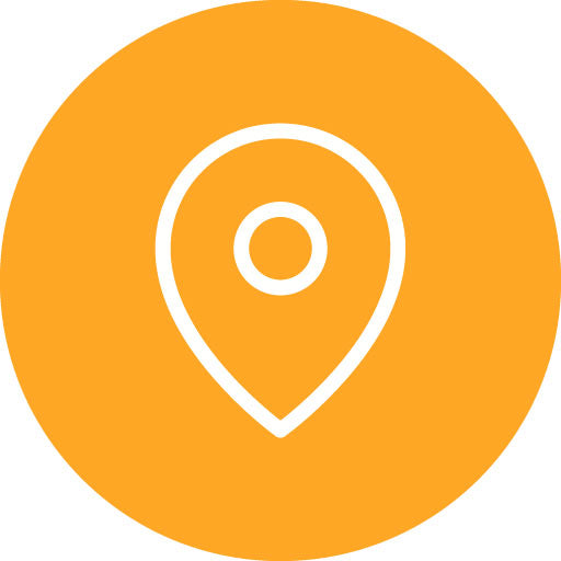 Location Line Circle Icon