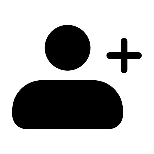 Add User Glyph Icon | UI