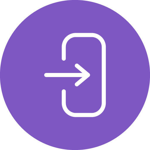 Login Line Circle Icon