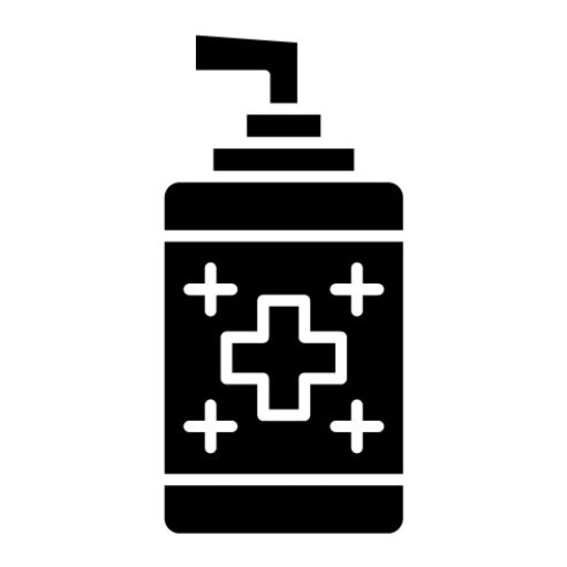 Antiseptic Glyph Icon | Pharmacy