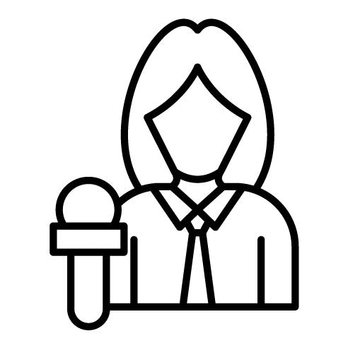 News Anchor Icon | News and Media