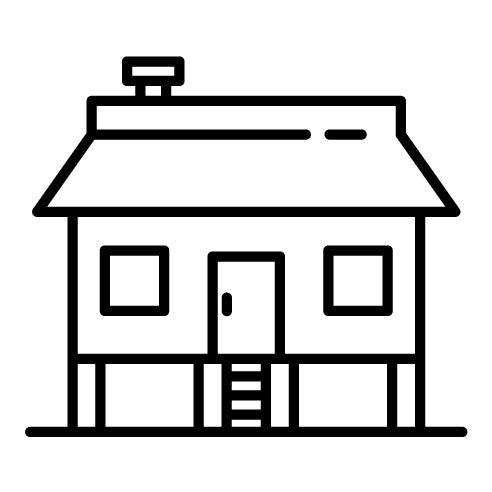 Hut Icon | Type of Houses