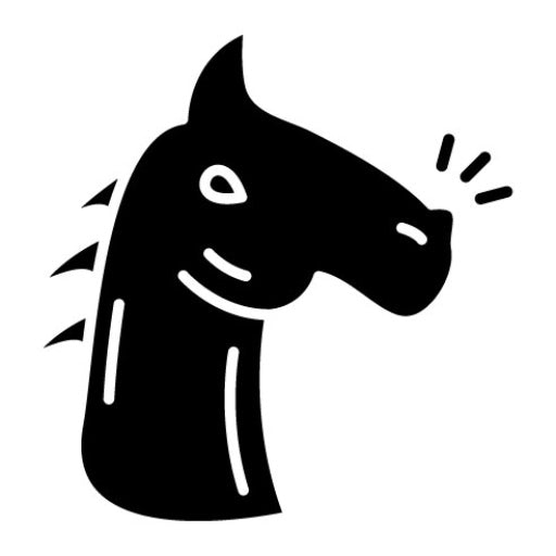 Horse Glyph Icon | Wild West