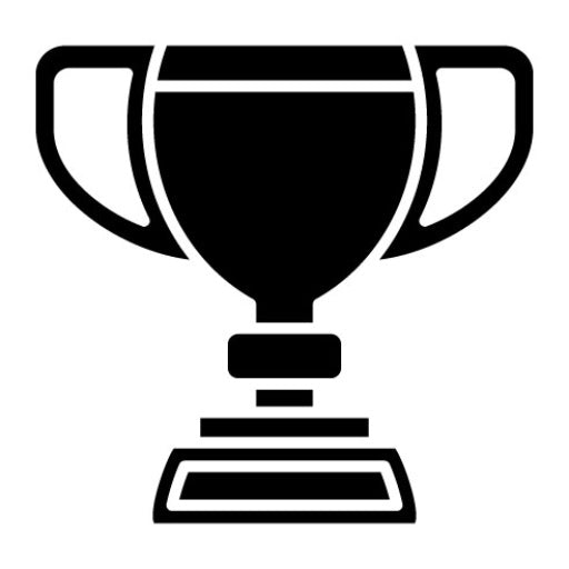 Trophy Glyph Icon | Sports