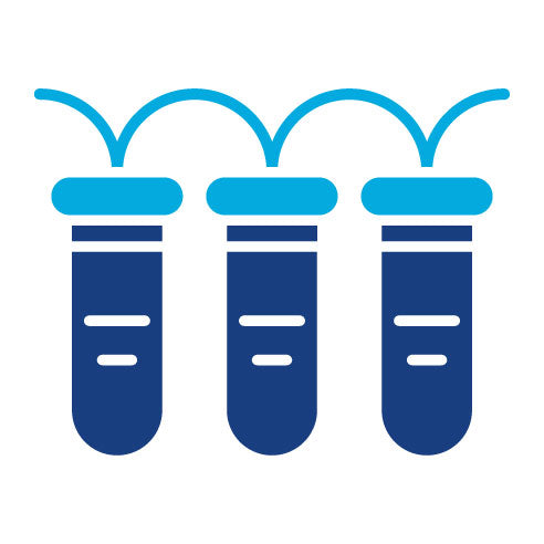 Two Color Water Filtration Glyph Icon