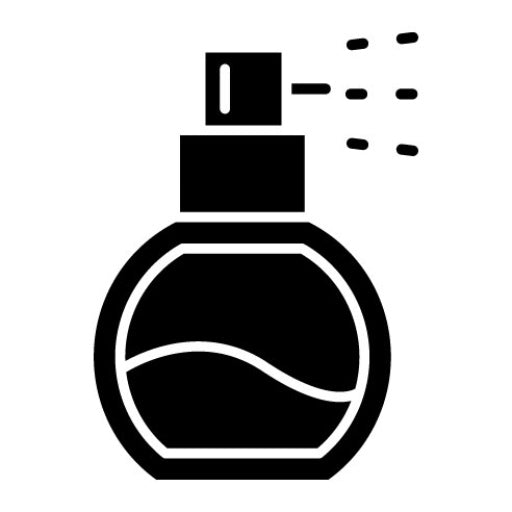 Perfume Glyph Icon | Hygiene Routine