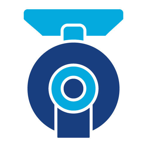 Two Color Cctv Glyph Icon