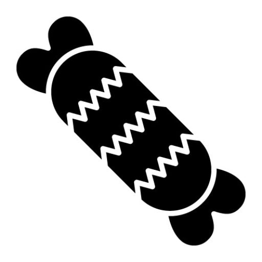 Candy Glyph Icon | Winter