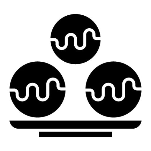 Choco Balls Glyph Icon
