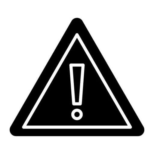 Warning Glyph Icon | Natural Disaster