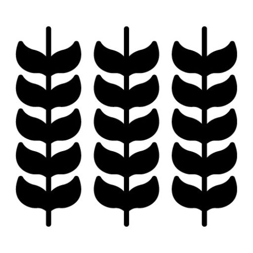 Wheat Glyph Icon | Autumn