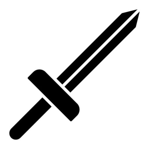 Swords Glyph Icon