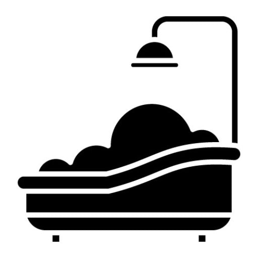 Bathtub Glyph Icon