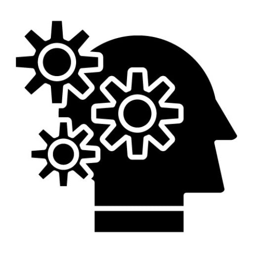 Artificial Consciousness Glyph Icon